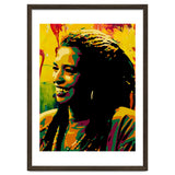 Angela Davis Colorful abstract Art thumbnail