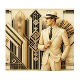Gatsby Gentleman Art Deco Scene (Print Only) thumbnail