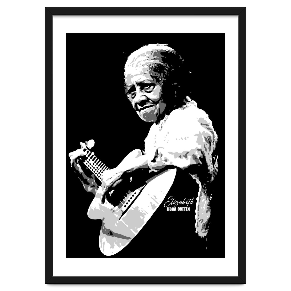 Elizabeth Cotten Folk and Blues Musician Legend