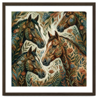 Wild Horses In Bloom