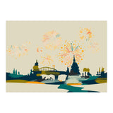 colorful skyline (Print Only) thumbnail