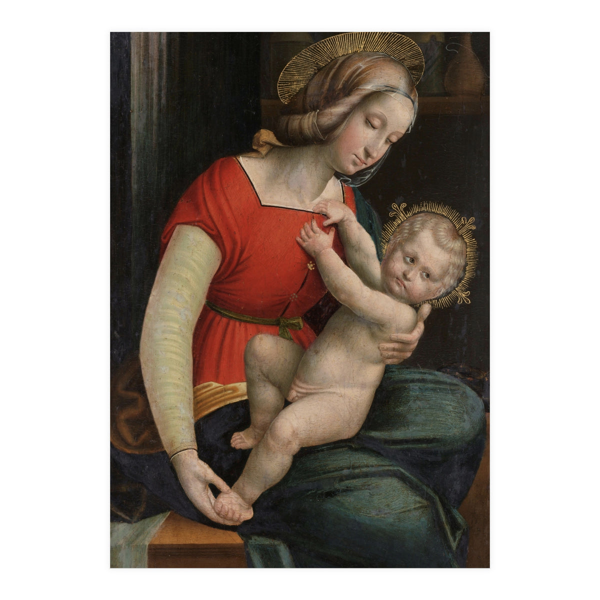 Defendente Ferrari – Madonna and Child (1526) (Print Only)