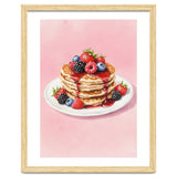 Berry Pancakes – Watercolor Breakfast Food thumbnail