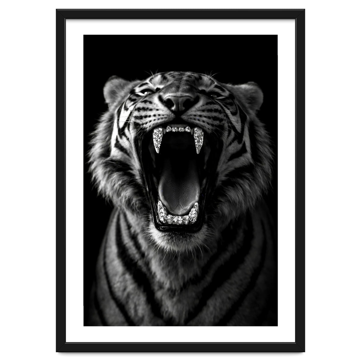 Roaring Tiger portrait