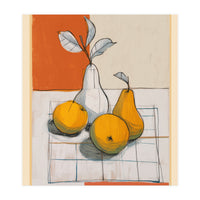 Modern Pear Still Life (Print Only)