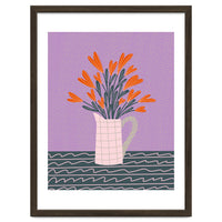 Floral Pitcher
