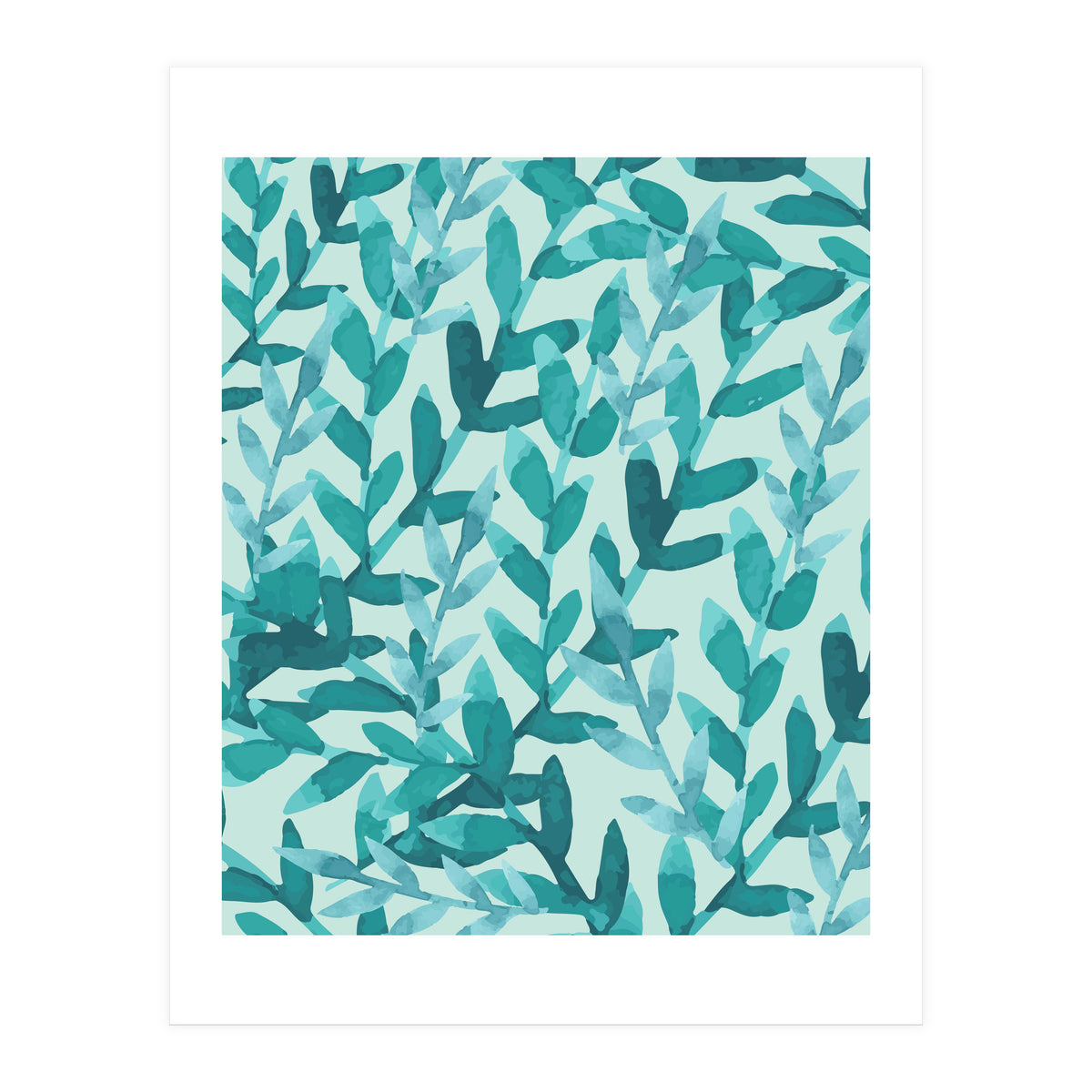 Lush Blue (Print Only)