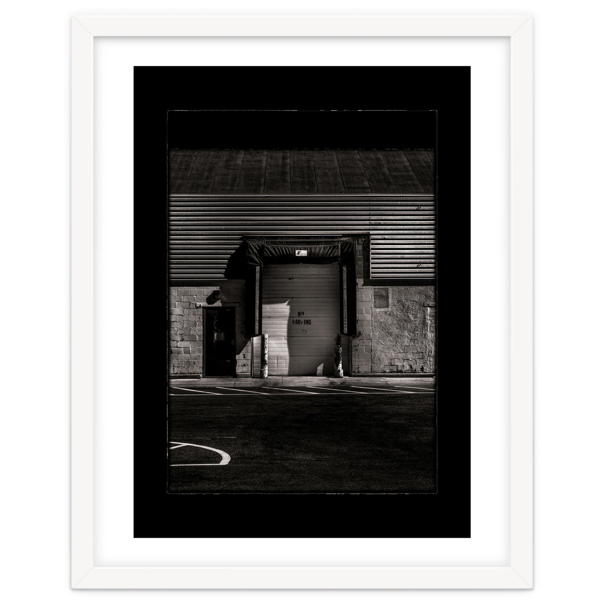 No Parking No 1 with Border