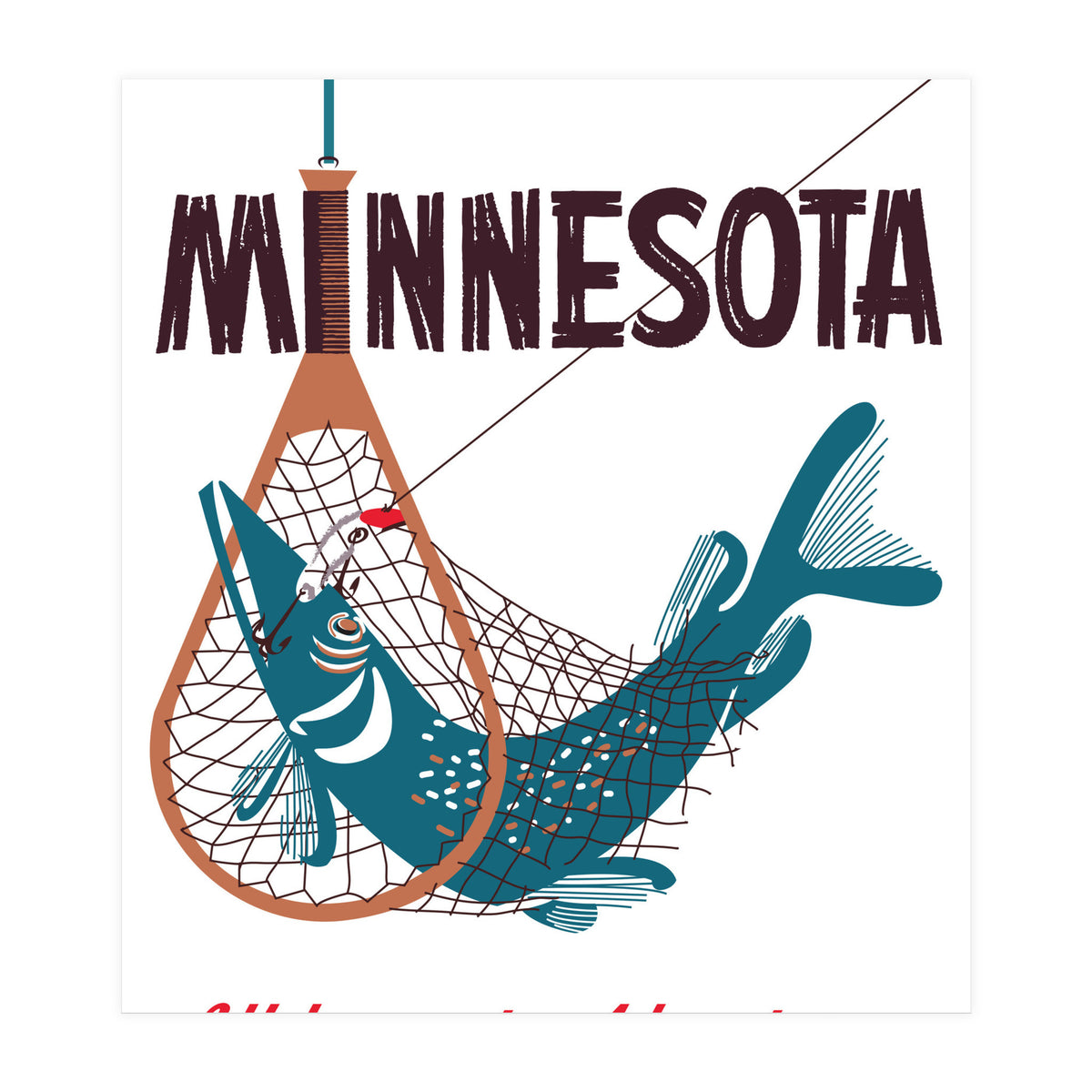 Fishing in Minnesota (Print Only)