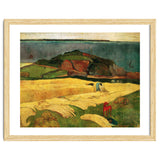 Paul Gauguin / 'Seaside Harvest', 1890, Oil on canvas, 92 × 73 cm. thumbnail