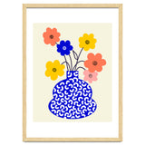 Inheritance, Flower Pot Botanical Floral, Eclectic Bohemian Concept Pop Of Color, Dopamine Positivity Plants Nature Heredity Contemporary thumbnail