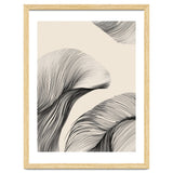 Black And White Flowing Lines Organic Shapes thumbnail