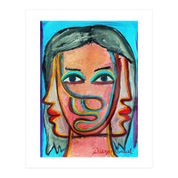 Cabeza De Mujer 40 (Print Only)