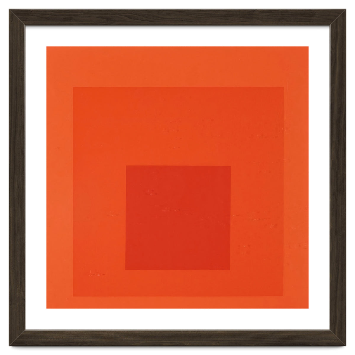 JOSEF ALBERS - HOMAGE TO THE SQUARE RED