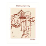 American Gothic – Grant Wood (Print Only) thumbnail