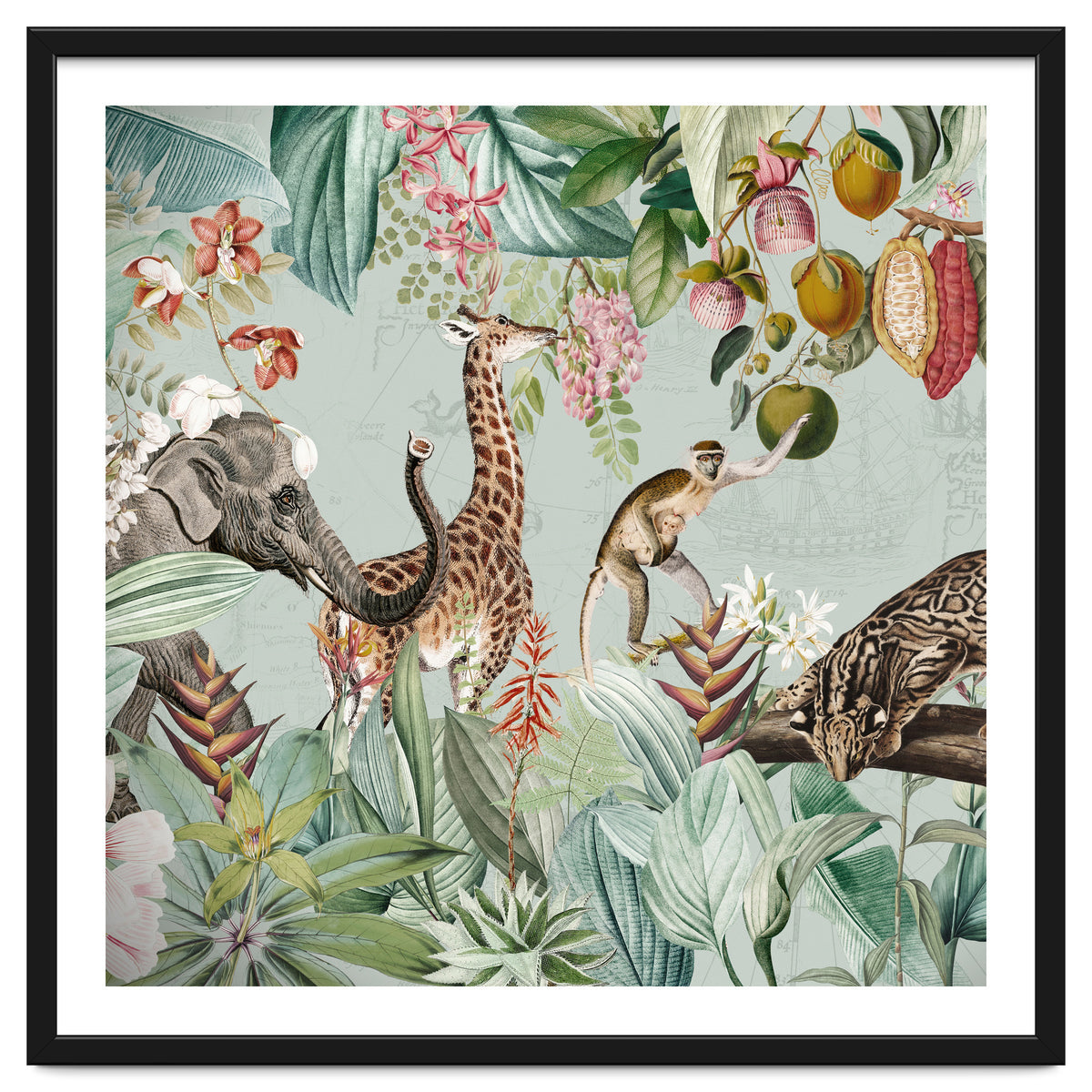 African Tropical Jungle Safari