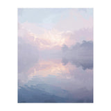 Ethereal Misty Lakeside at Dawn (Print Only) thumbnail