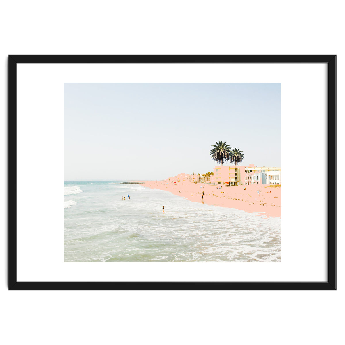 Pink Beach #society6 #decor #buyart