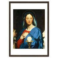 Jean Auguste Dominique Ingres / 'The Virgin Mary Prays to the Host', 1866.