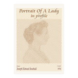 Portrait Of A Lady In Profile (1914) – Joseph Edward Southall (english, 1861 – 1944) (Print Only) thumbnail