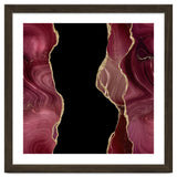 Burgundy & Gold Glitter Agate Texture 02 thumbnail