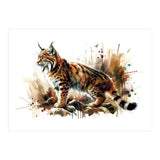 Lynx In The Wilderness (Print Only) thumbnail