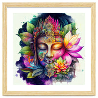 Floral Awakening Buddha