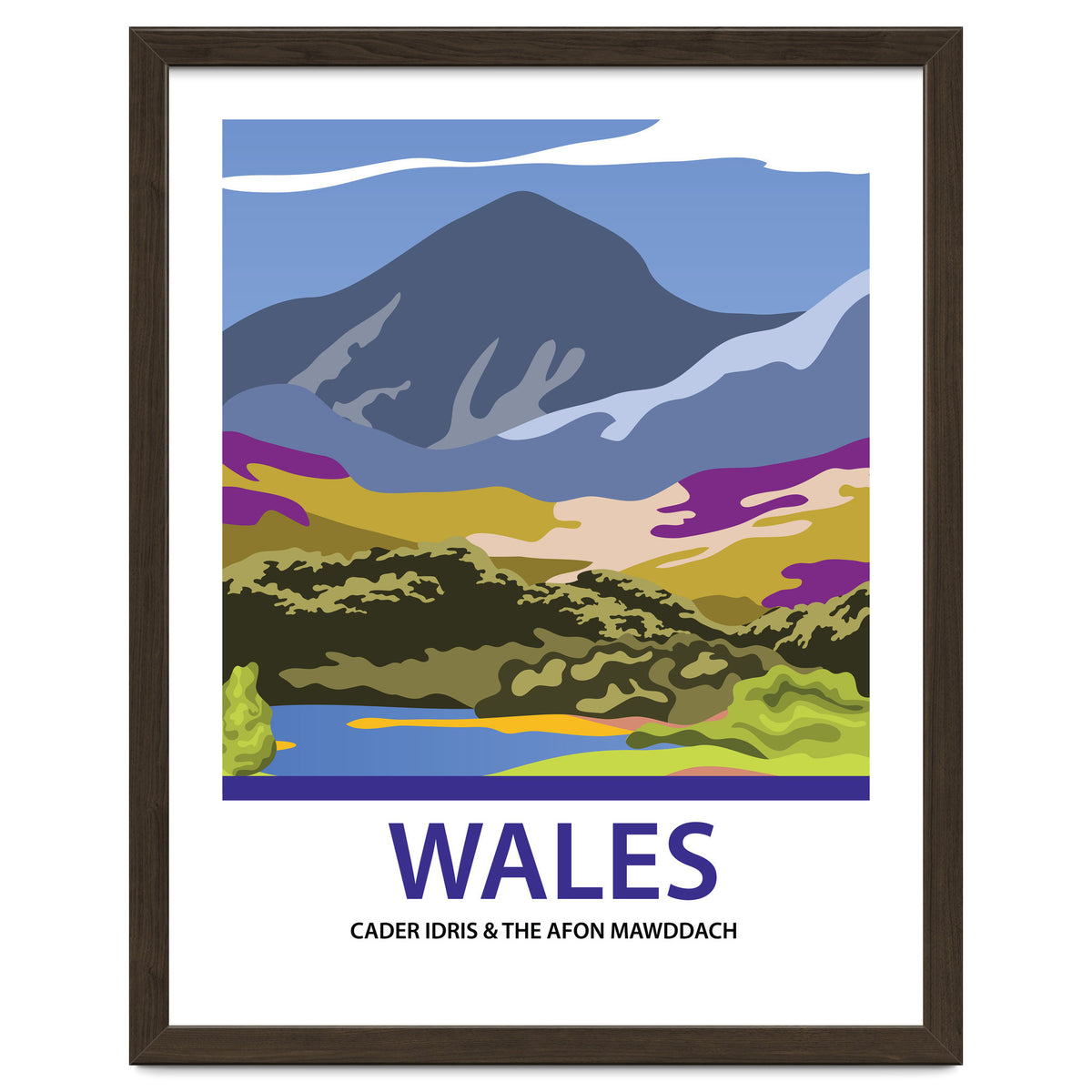 Wales Cader Idris And The Afon Mawddach