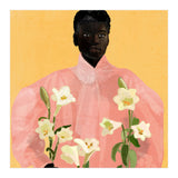 Girl Holding Flowers 2 (Print Only) thumbnail