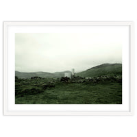 Tank in the grassland - Iceland