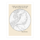 Stained Glass Window (ascii Art) (Print Only) thumbnail