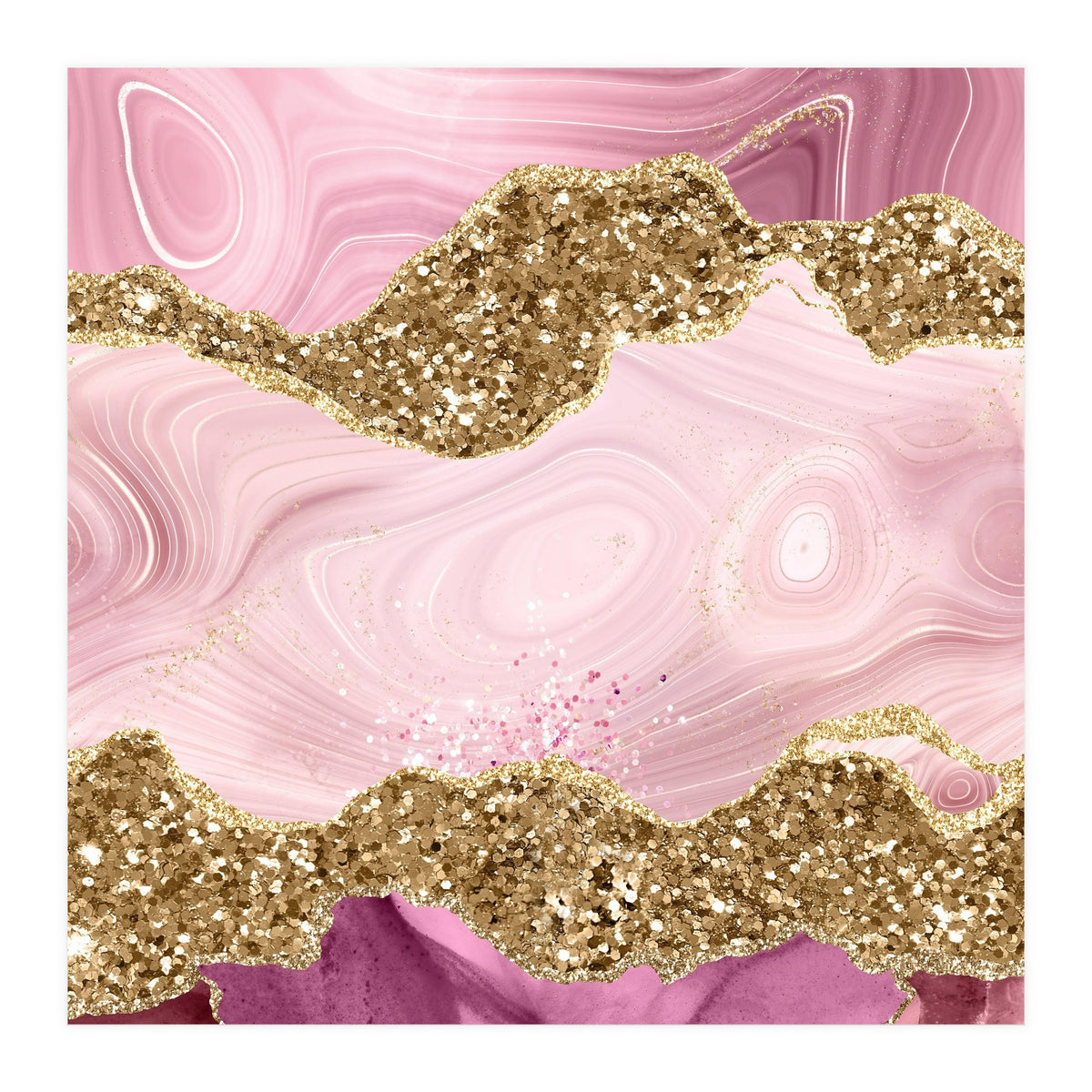Agate Glitter Dazzle Texture 11 (Print Only)