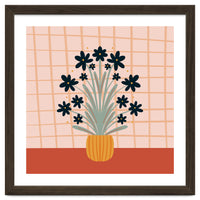 Floral Vase Orange