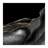 Black & Gold Agate Texture 04  (Print Only) thumbnail