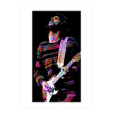 Eric Clapton American Rock and Blues Guitarist in Colorful (Print Only) thumbnail
