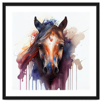 Watercolor Horse #1