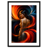 The Beauty of a Woman in an Exotic Pose thumbnail