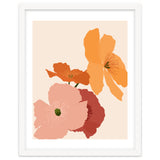 Autumn Wildflowers, Botanical Illustration Vintage Classy, Bohemian Floral Blossom Plants Bloom, Pastel Flowers Garden Nature thumbnail