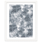 Abstract Winter Foggy Snow Gray White thumbnail