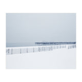 Pier in the winter seascape (Print Only) thumbnail