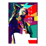 Thom Yorke Singer Musician Pop Art WPAP (Print Only) thumbnail