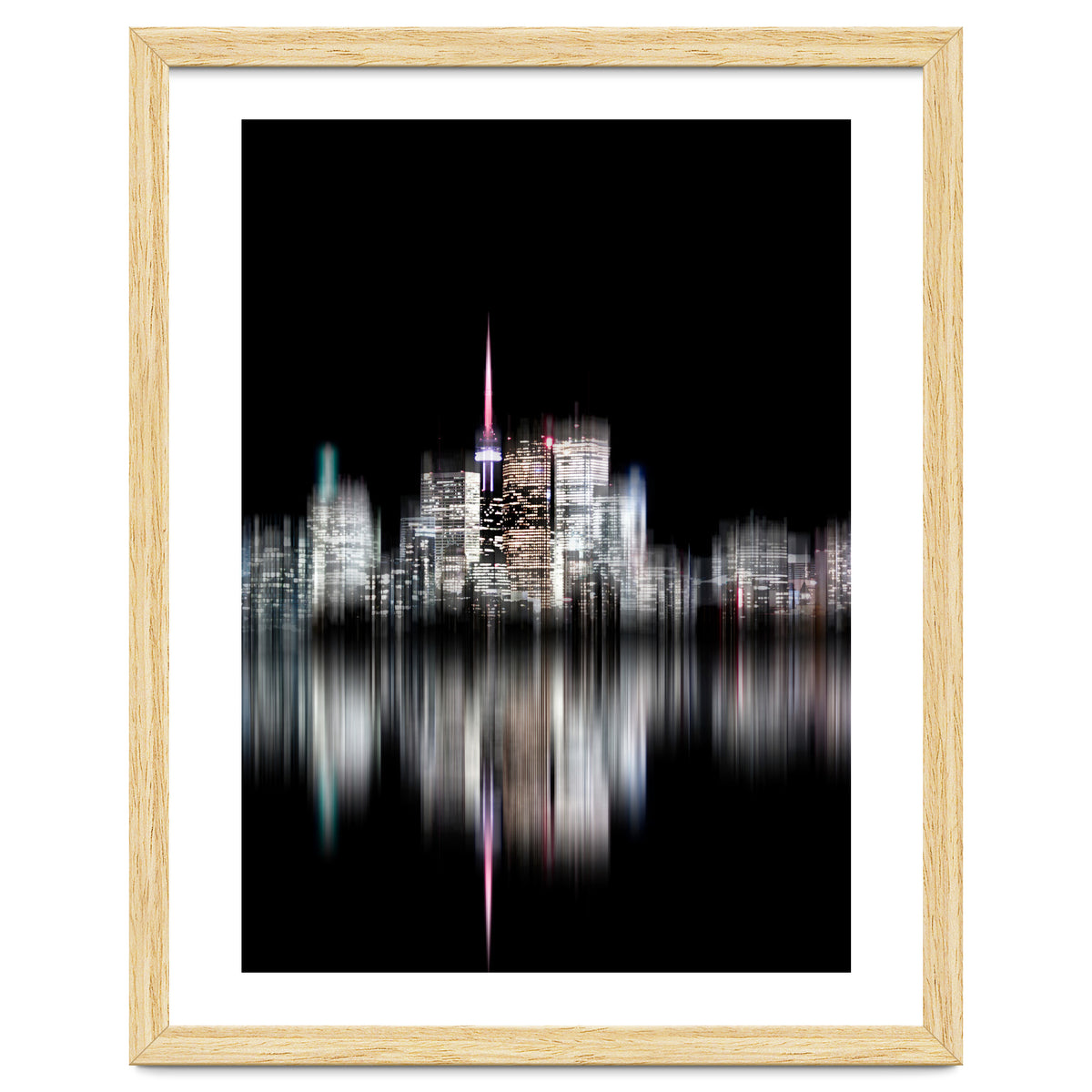 Toronto Skyline Blur Version No 2