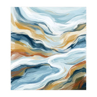 Flowing Earth Tones (Print Only)