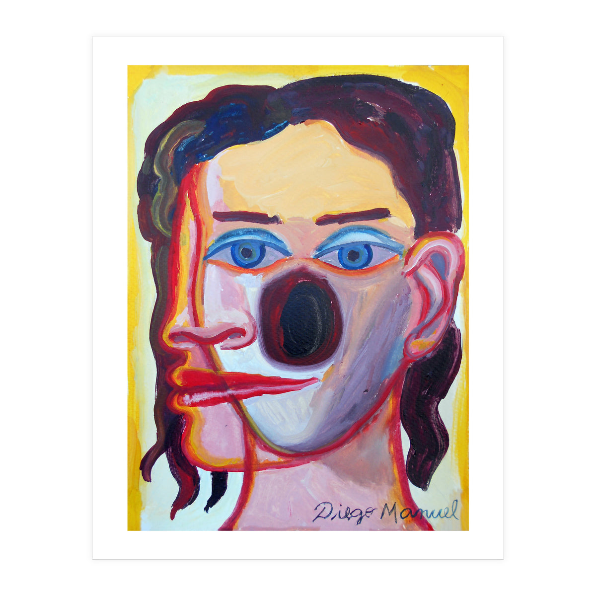 Cabeza De Mujer 27 (Print Only)