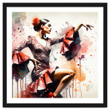 Scarlet Flamenco Side Pose thumbnail