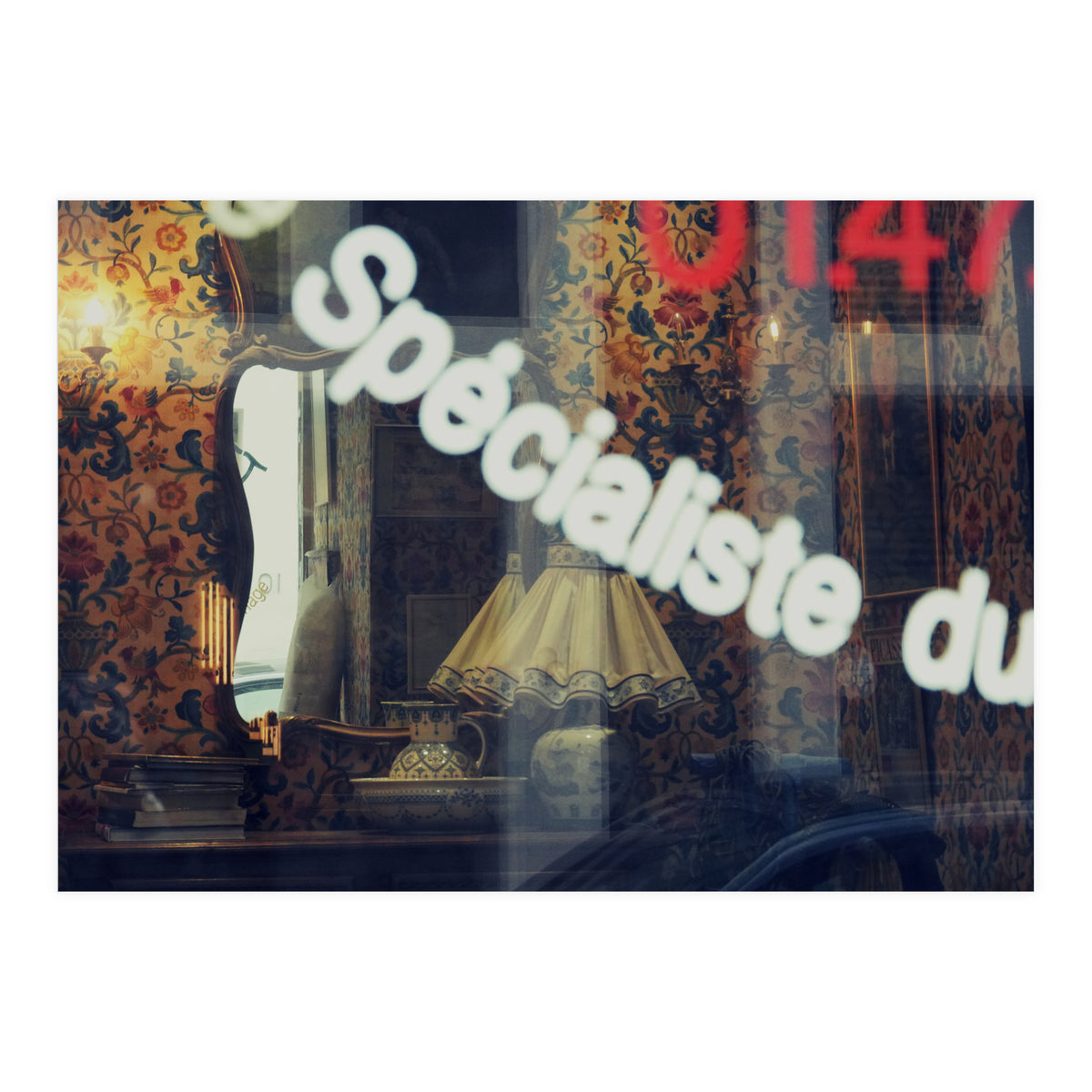 Street Photography - Paris Shop (Print Only)