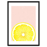Lemon Slice, Fresh Citrus Kitchen Summer Art thumbnail