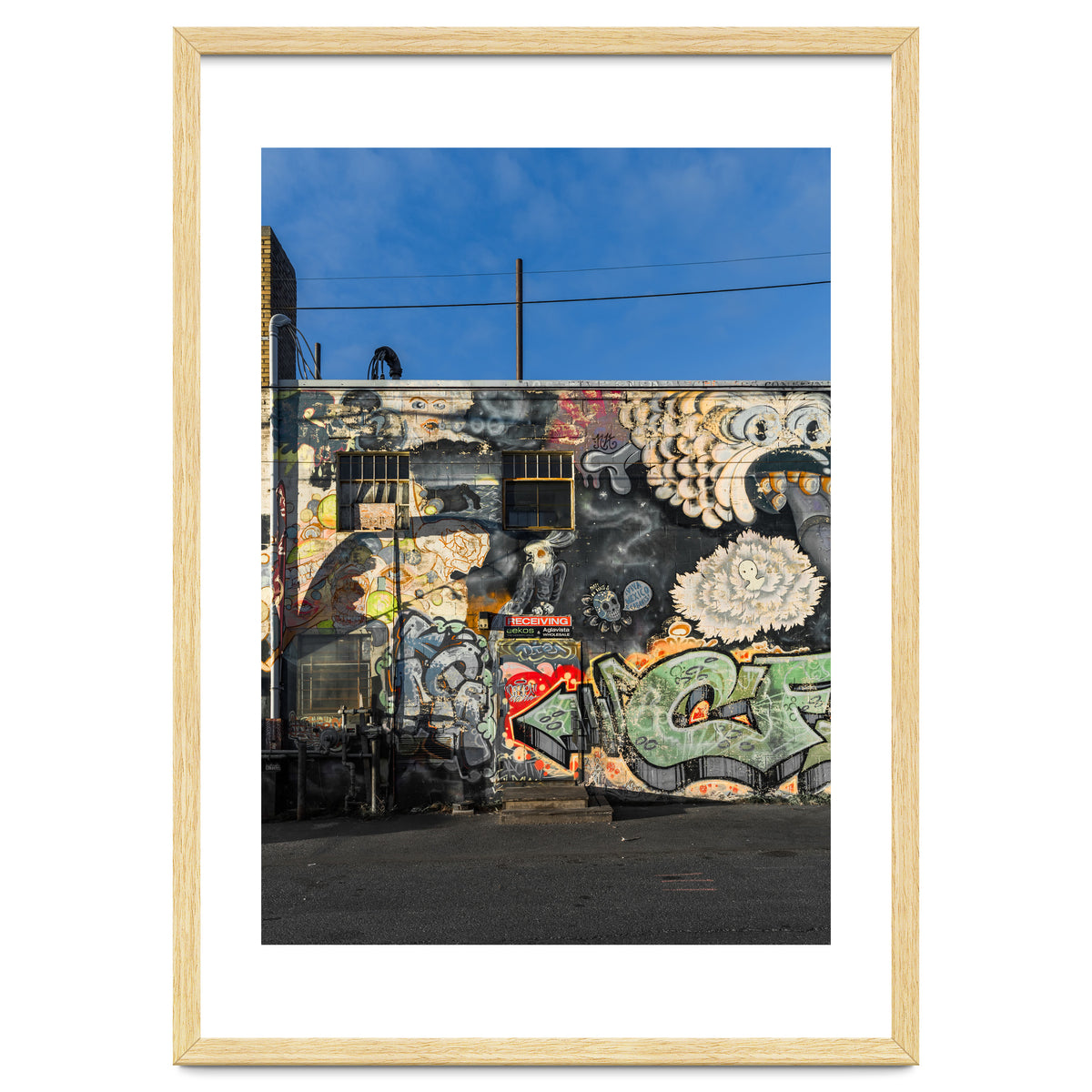 Cooke St Thunder Bay Graffiti Color Version No 2