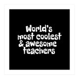 World's most coolest and awesome teachers (Print Only) thumbnail