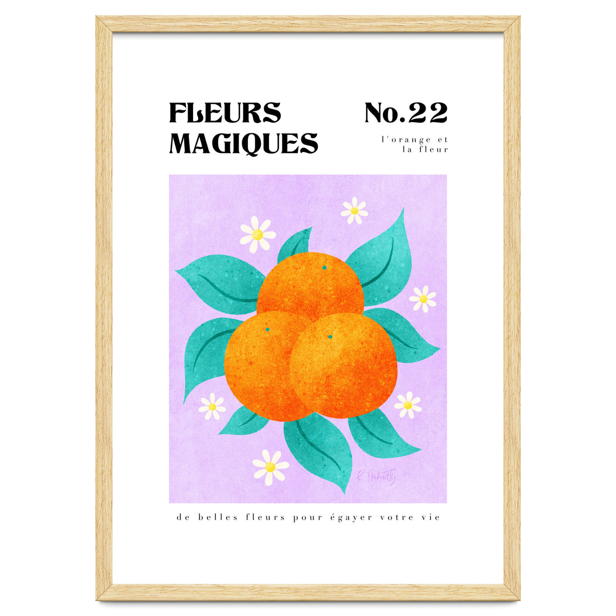 Magical Flowers No.22 Orange Bossom